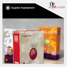 Hologram bopp plastic metallized film for cigarette packaging